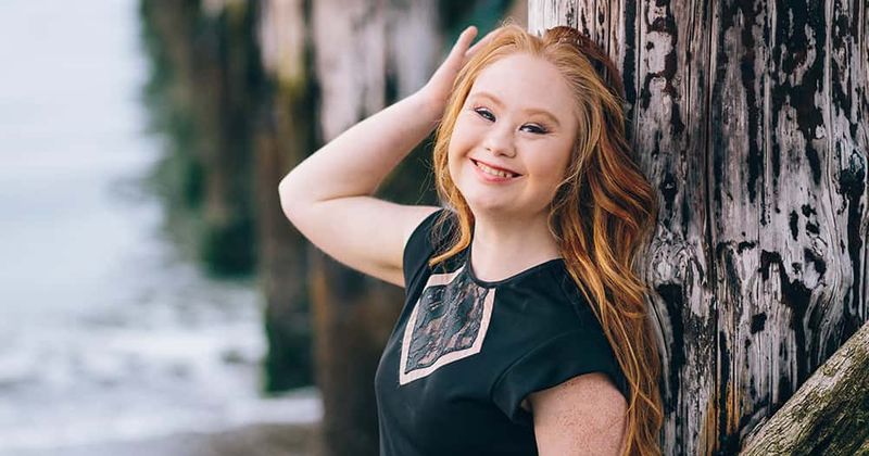 Model with Down Syndrome walks at New York Fashion Week, poses for Vogue, & inspires us all